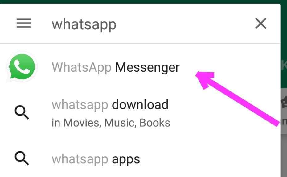 whatsapp installation image