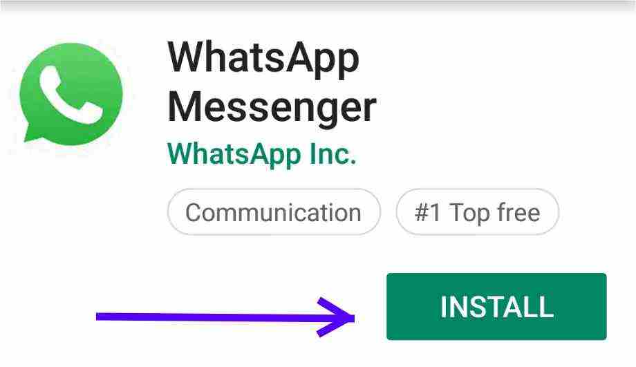 whatsapp installation image